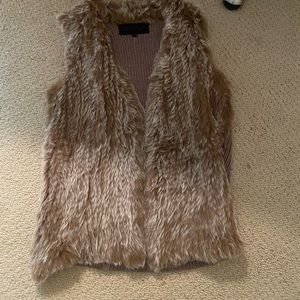 Quinn fur vest